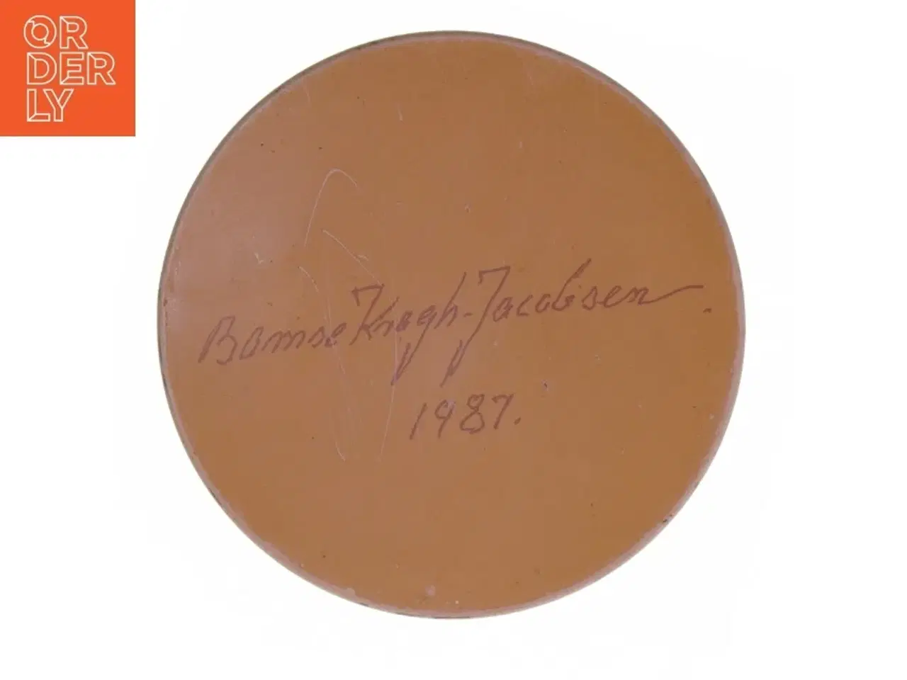 Billede 5 - Kunstdåse (str. Ø. 11,5 cm. længde, 15 cm) fra Irma