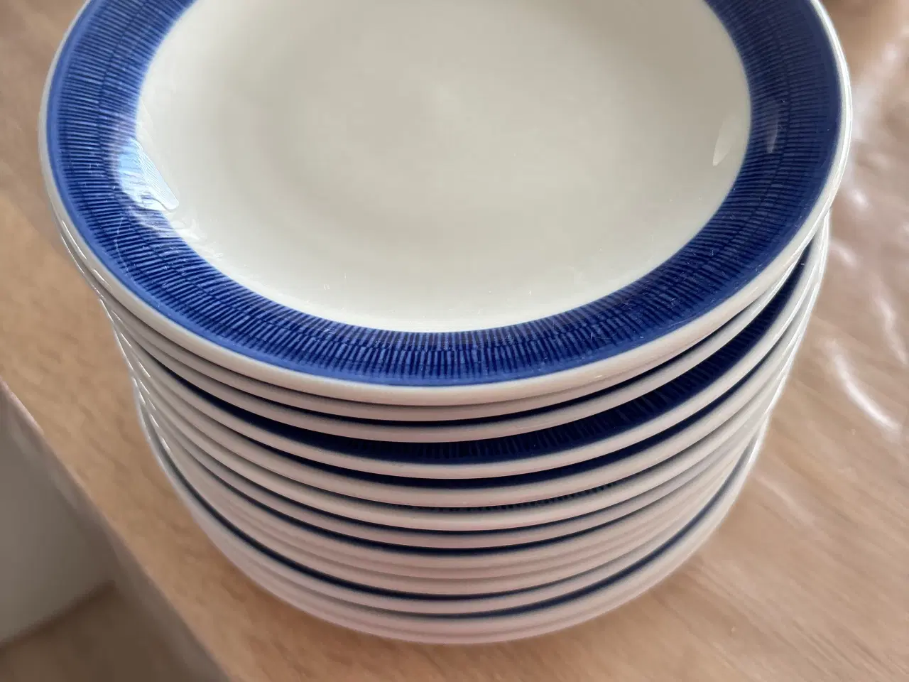 Billede 1 - Koka blå dessert tallerken