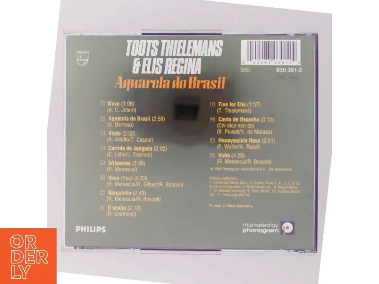 Billede 5 - CD med Toots Thielemans & Elis Regina fra Philips