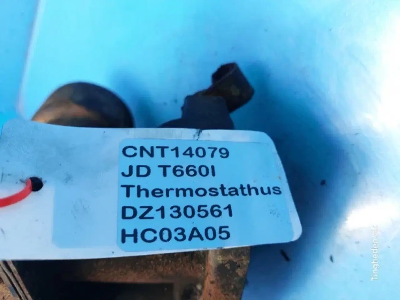 Billede 12 - John Deere T660I Thermostathus DZ130561