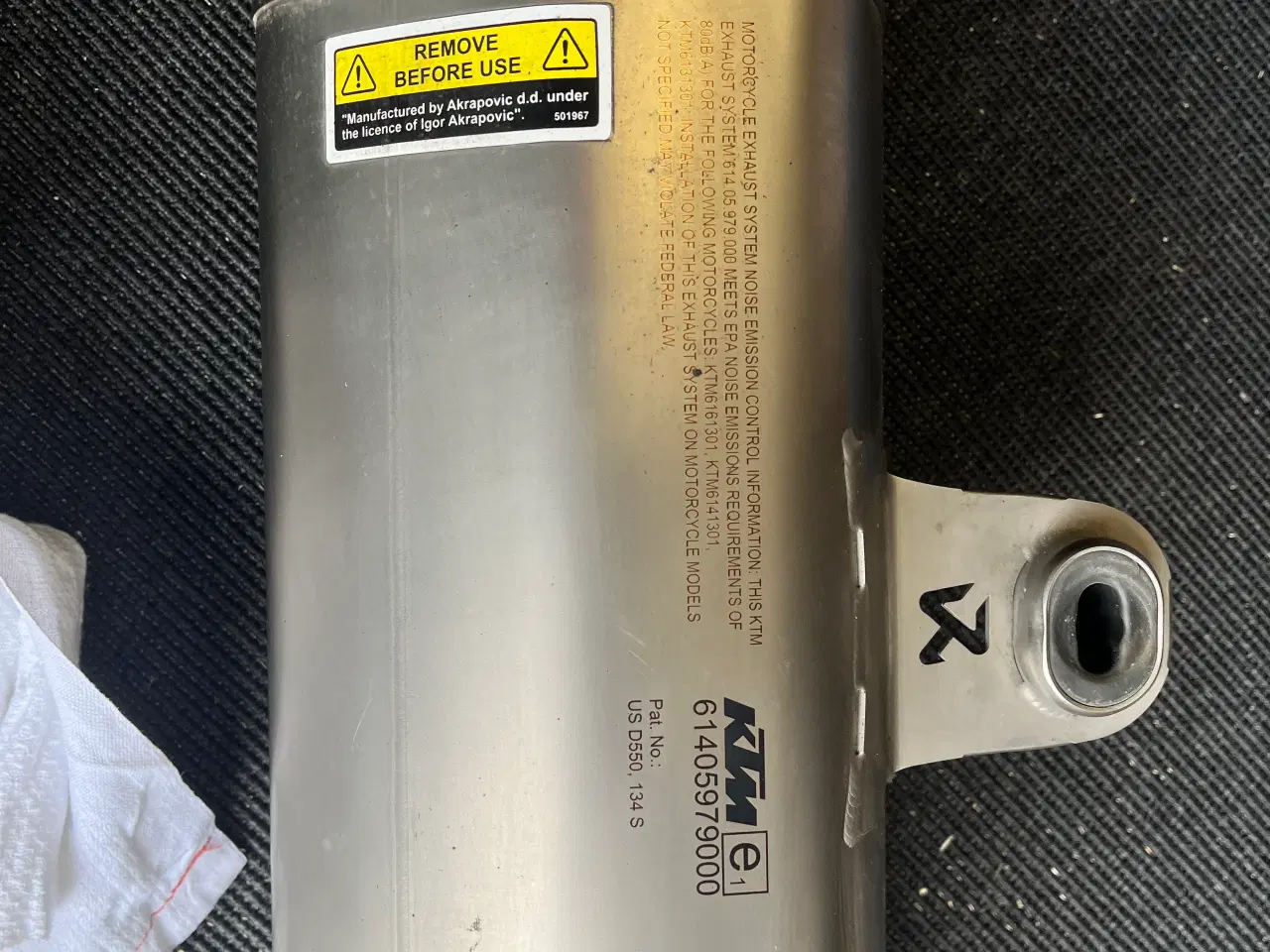 Billede 9 - KTM 1290 GT 2016-19 Akrapovic 