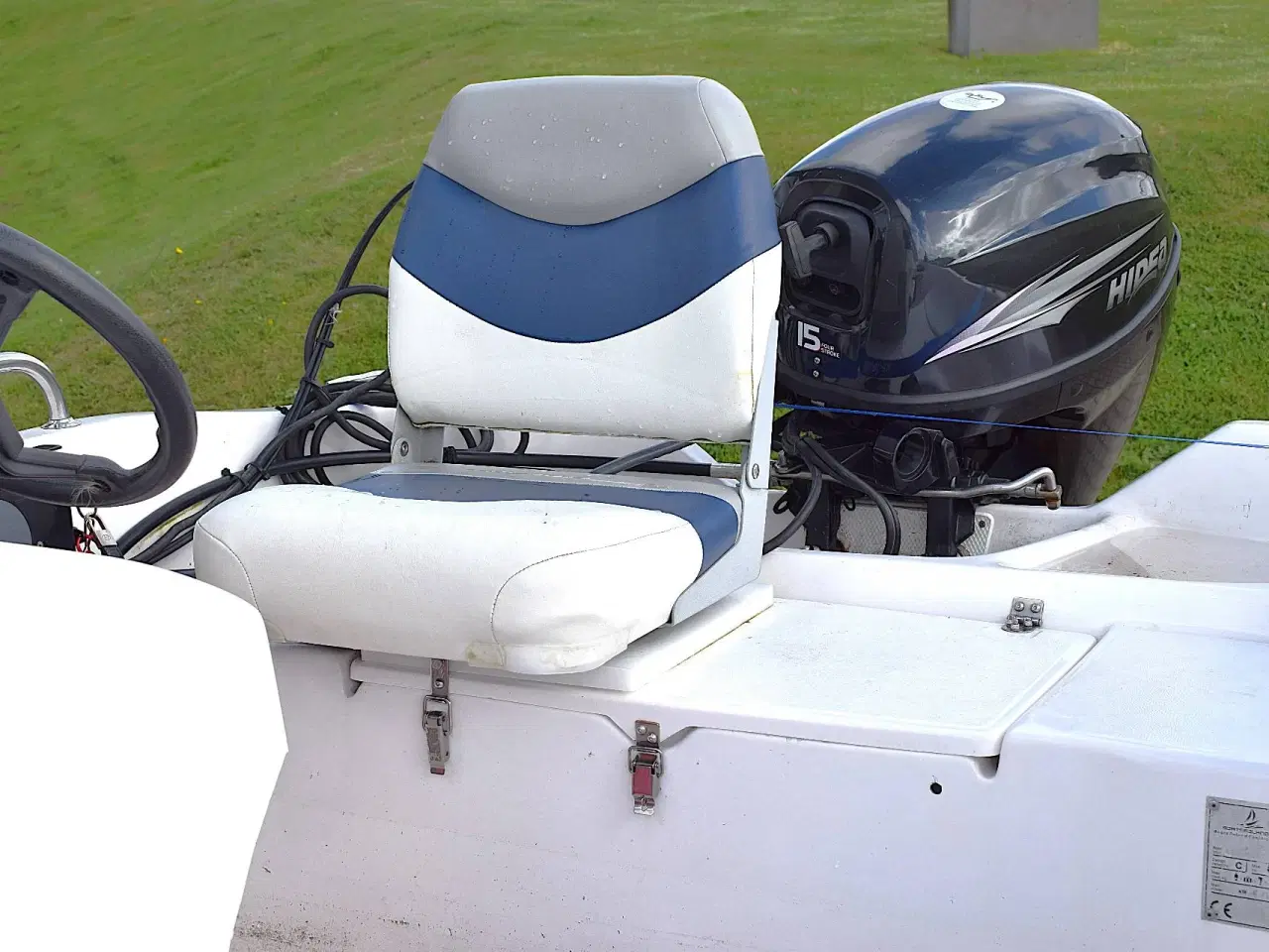 Billede 5 - Nautic 410 Styrepultbåd m/ Hidea 15 hk