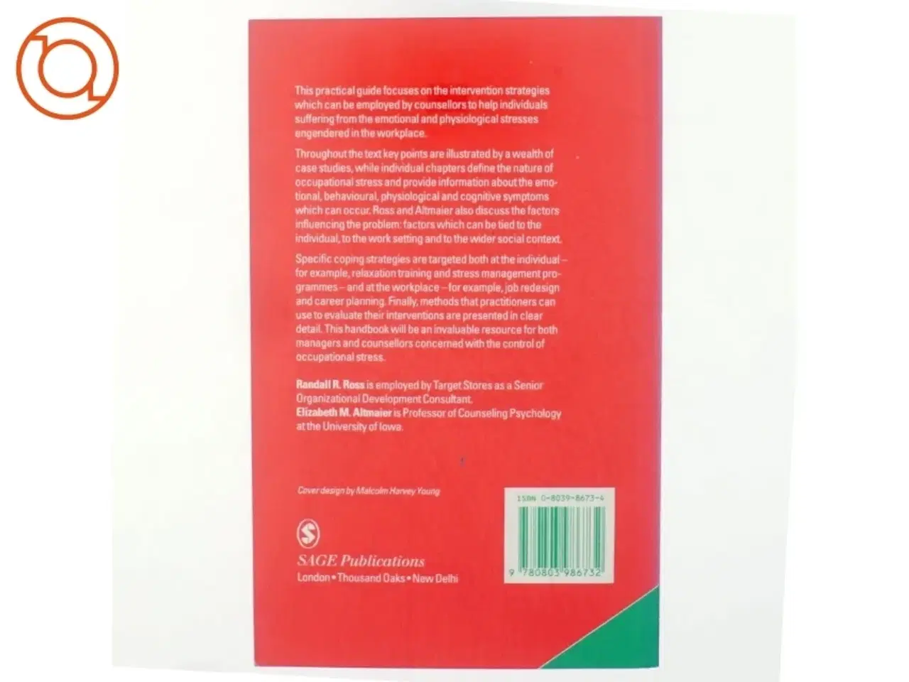 Billede 3 - Intervention in occupational stress : a handbook of counselling for stress at work (Bog)