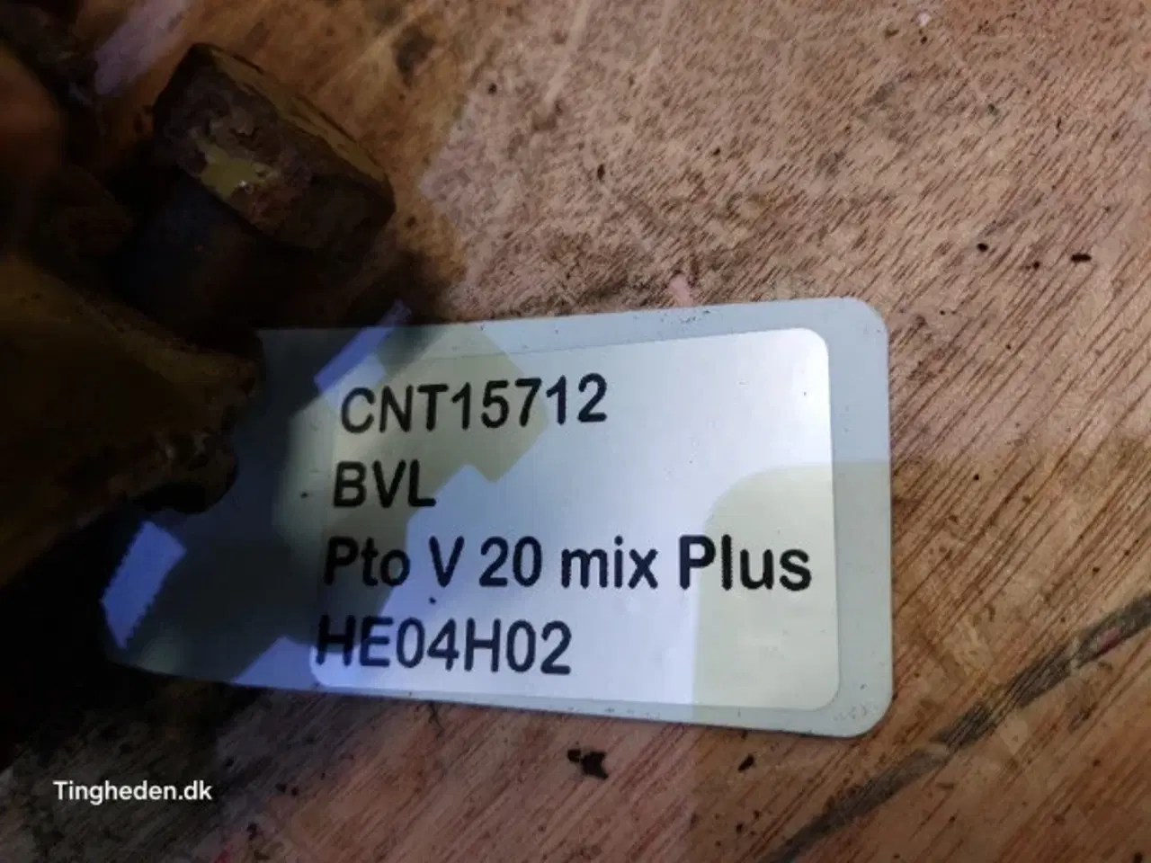 Billede 15 - BvL V-Mix20 Plus Pto Aksel