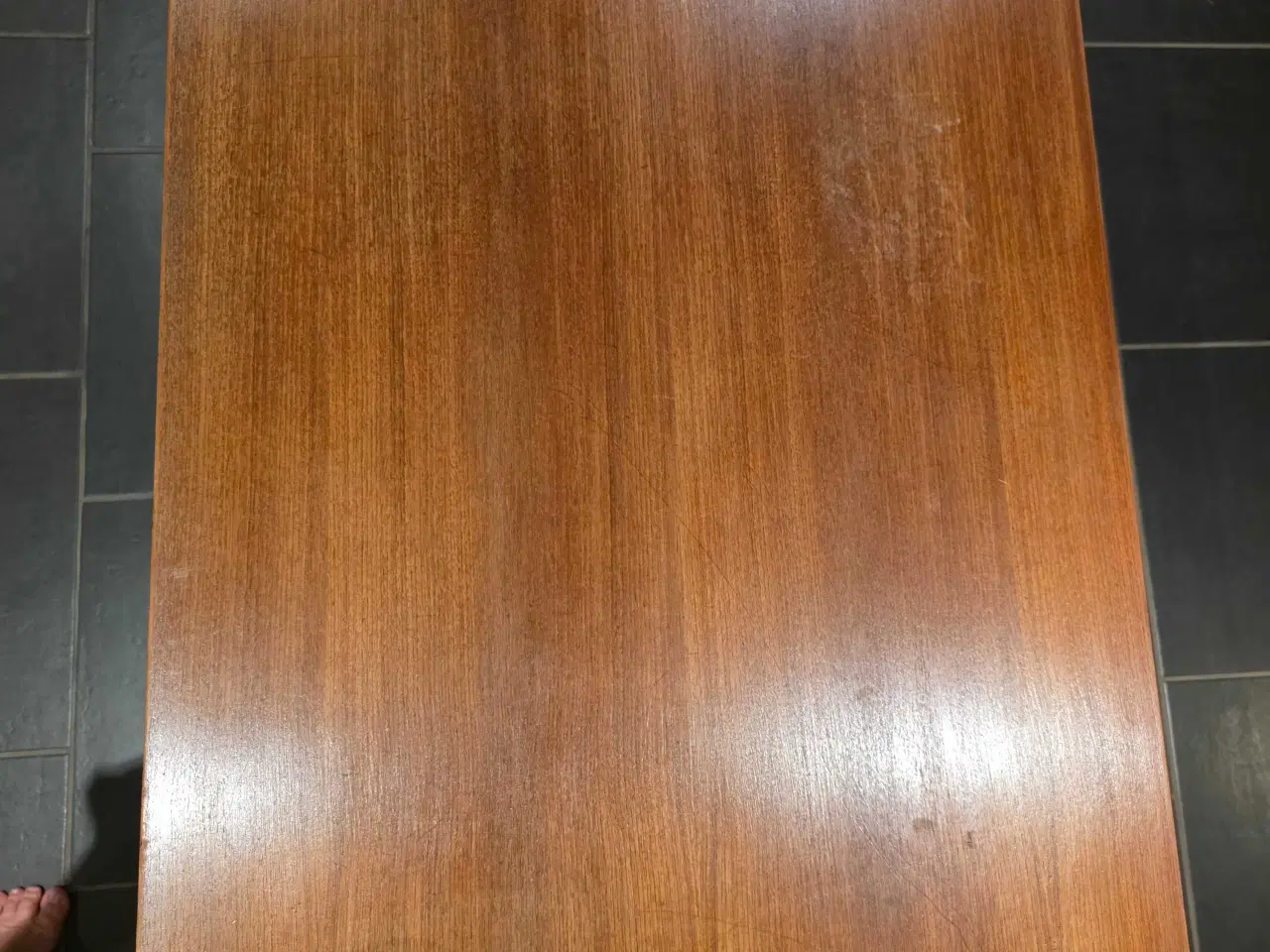 Billede 4 - Flot Teaktræ skrivebord