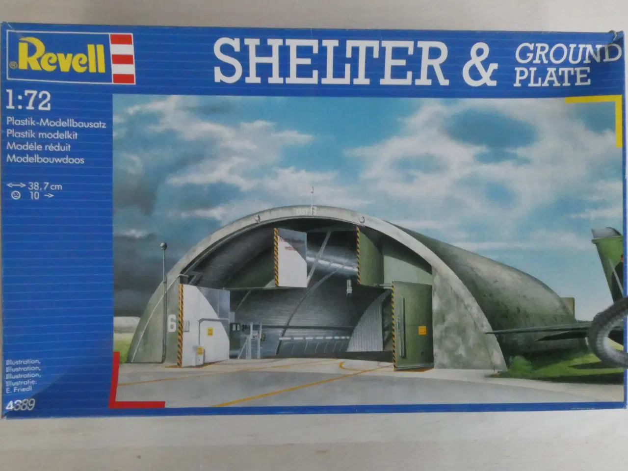 Billede 1 - 1/72-H0 Militær/Airbase, 7 byggesæt sælges