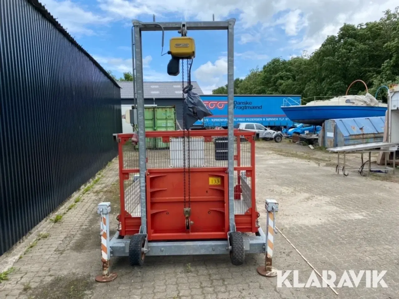 Billede 5 - Arbejdsplatform / Materialehejs Scanclimber® LY500