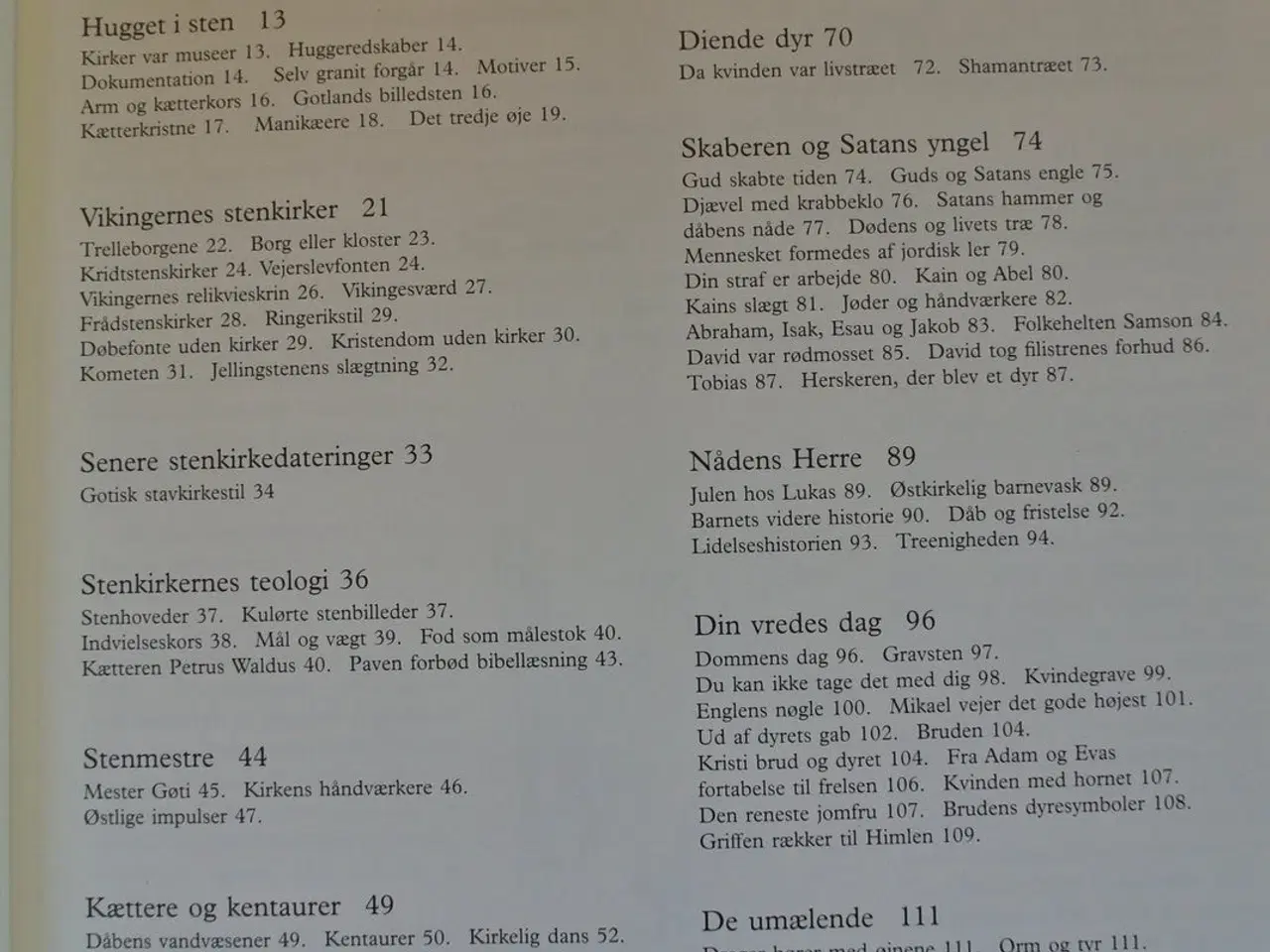 Billede 2 - stenbilleder i danske kirker, af søren nancke-krog