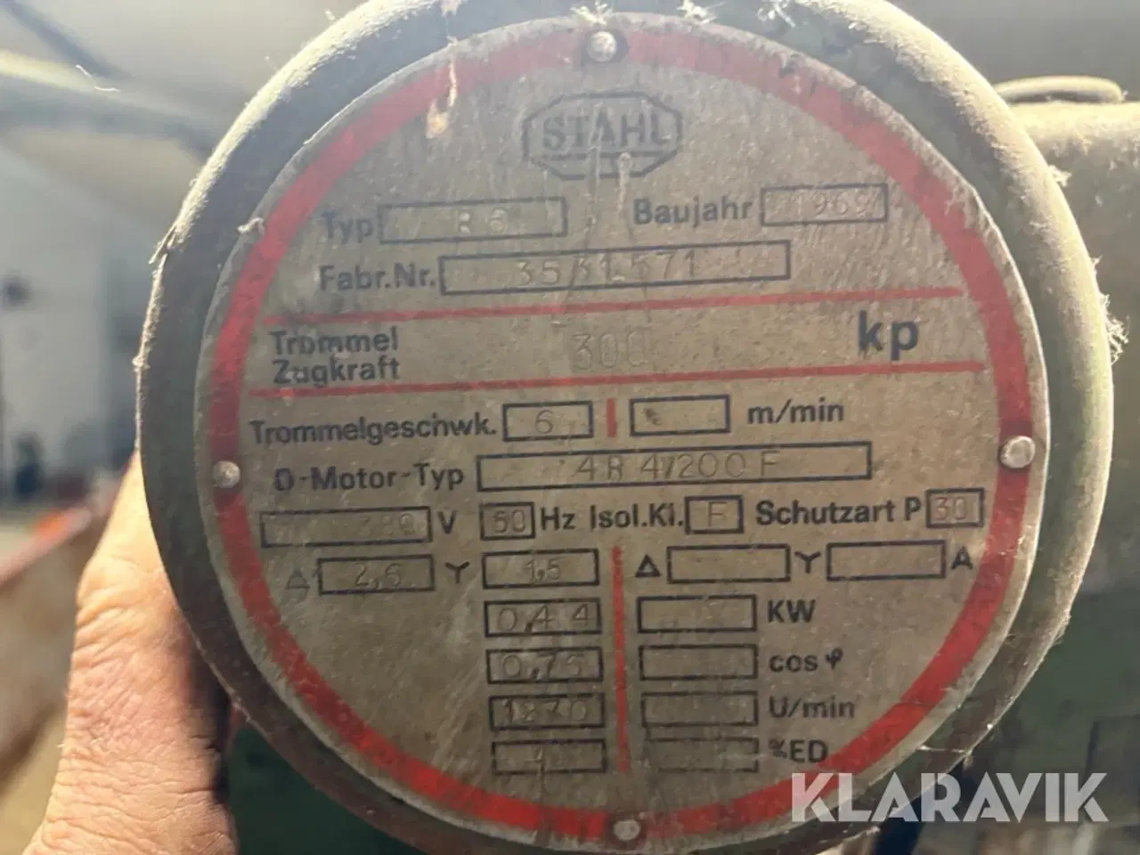 Billede 8 - Løfte talje Sthal R6