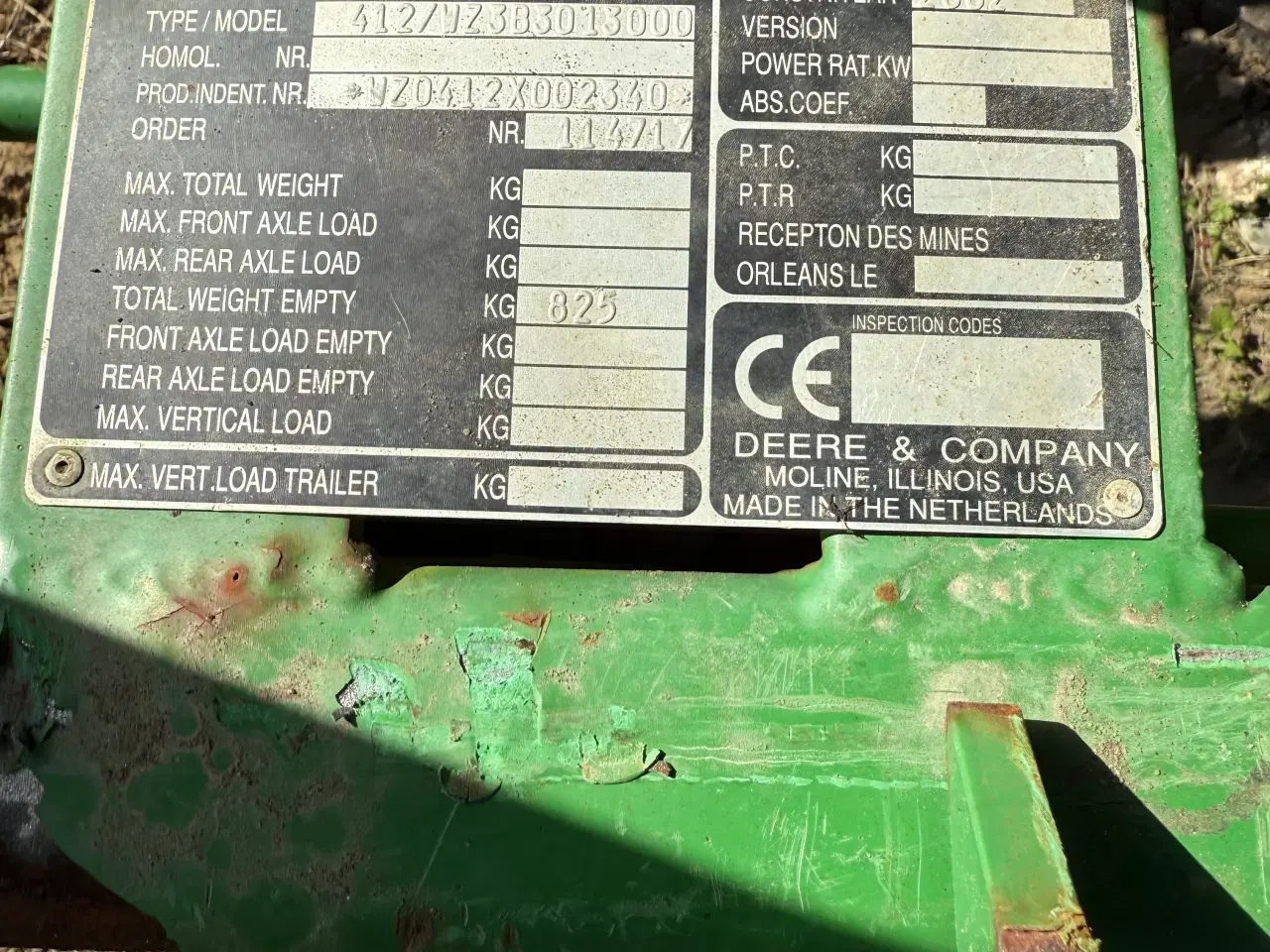 Billede 3 - John Deere  412 24 m lift sprøjte