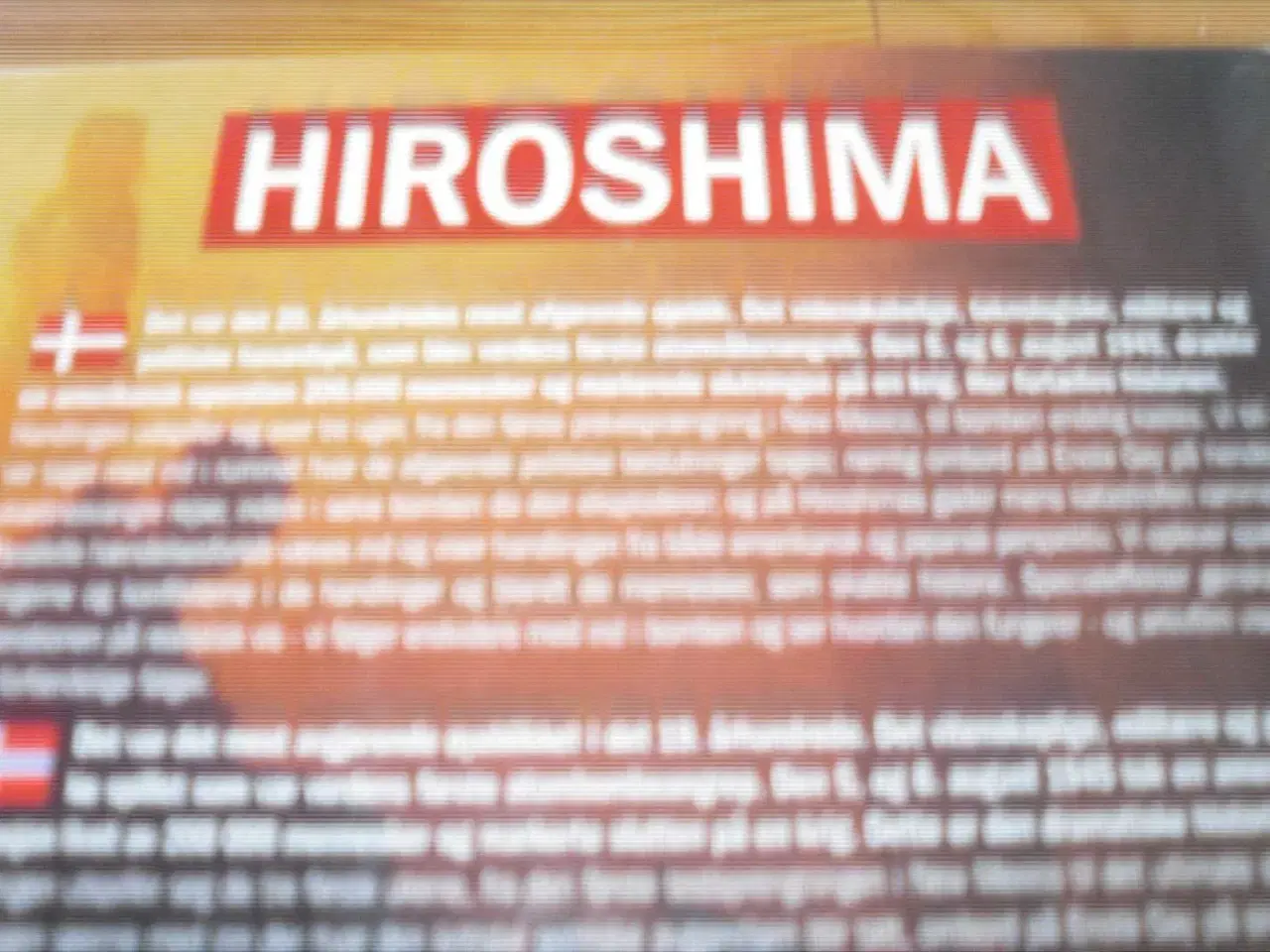 Billede 3 - HIROSHIMA. Dokumentar.