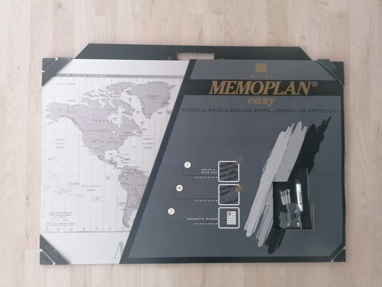 Billede 1 - 3stk100.- NYE Flotte MillexMagnettavler