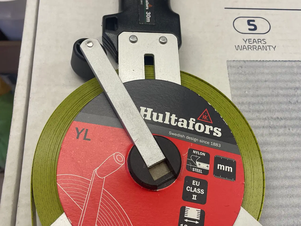 Billede 1 - Hultafors YL 30 C langt båndmål stål 30 m