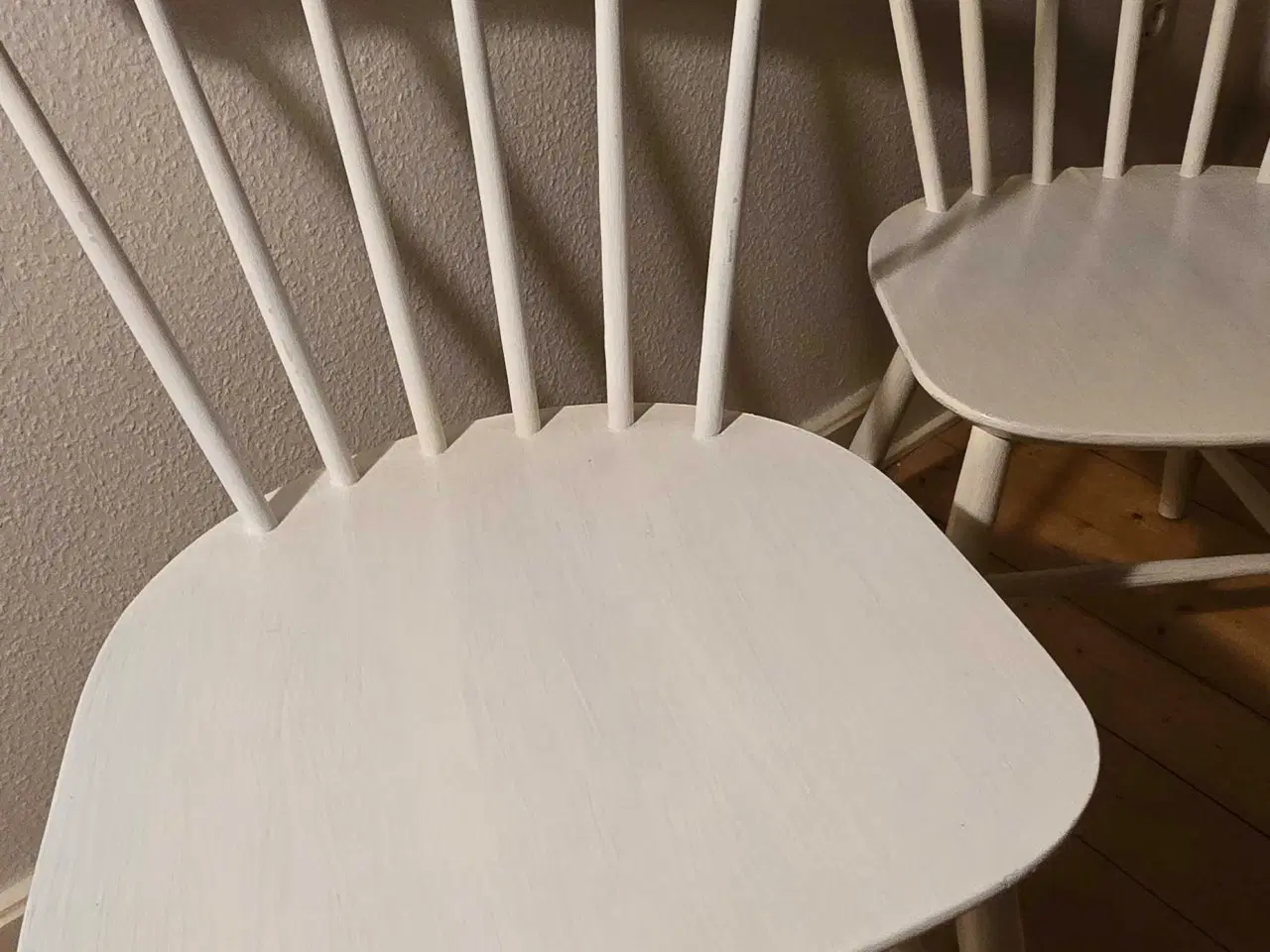 Billede 1 - FDB-stole - malet hvid