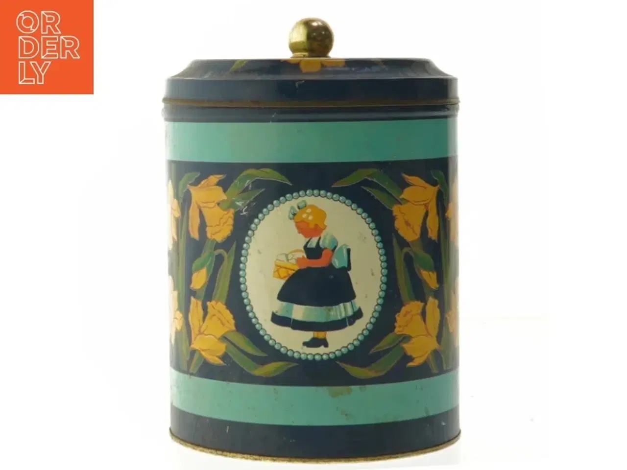 Billede 1 - Irma sukker dåse (str. Ø. 13 cm. længde. 16,5 cm) fra Irma