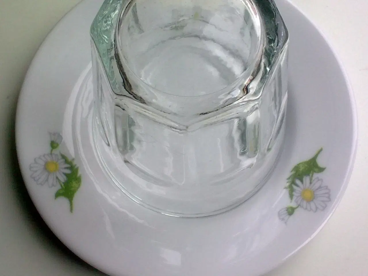 Billede 7 - Margueritter Daisy UPCYCLE tallerken & glas 