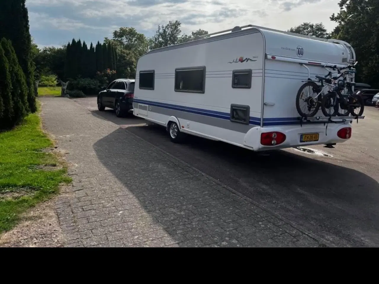 Billede 4 - Køjevogn med fransk seng og sidde gruppe