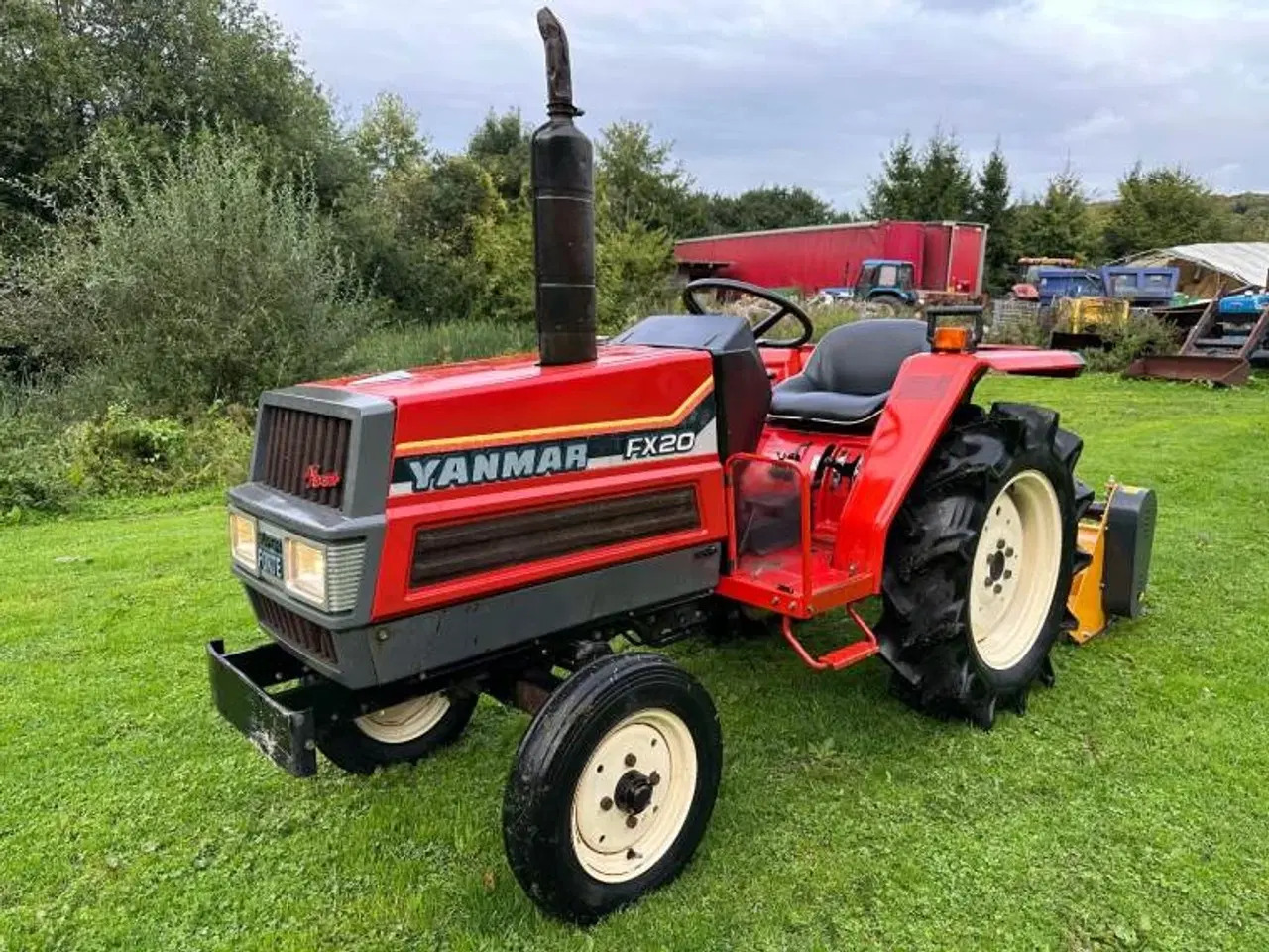 Billede 2 - Minitraktor  - YANMAR FX20