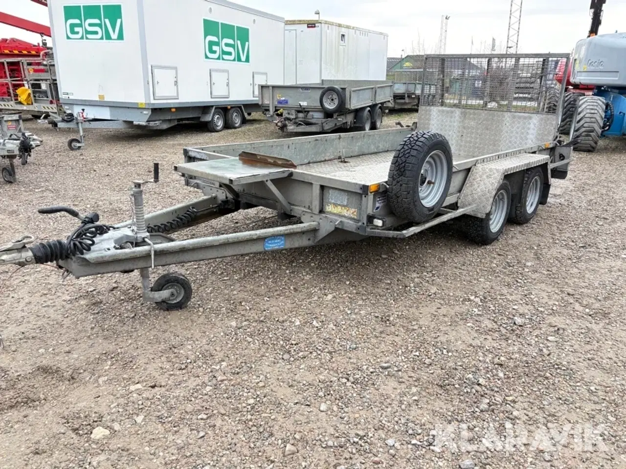 Billede 1 - Maskintrailer 3500kg IFOR Williams trailers 126-R