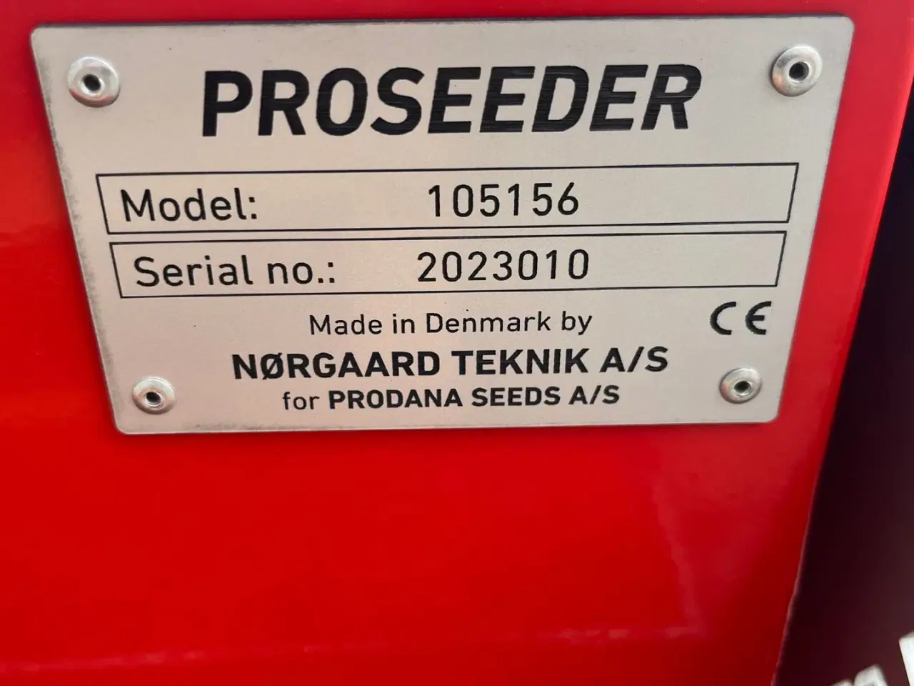 Billede 7 - - - - Proseeder græssåmaskine