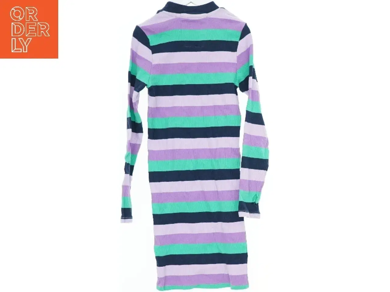 Billede 2 - Stribet kjole med lange ærmer fra We (str. 128)