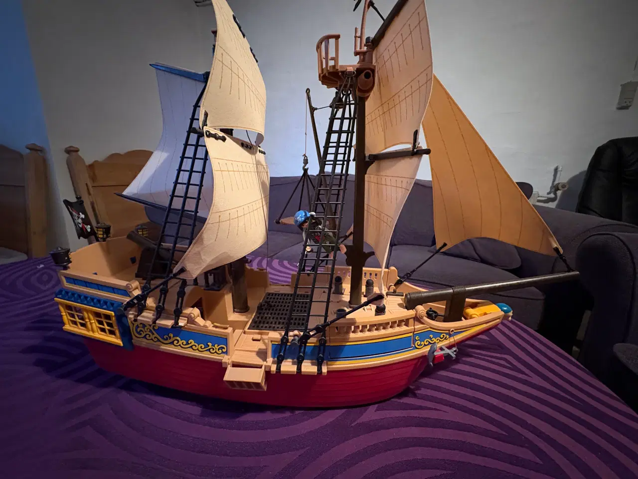 Billede 3 - Stort playmobil piratskib