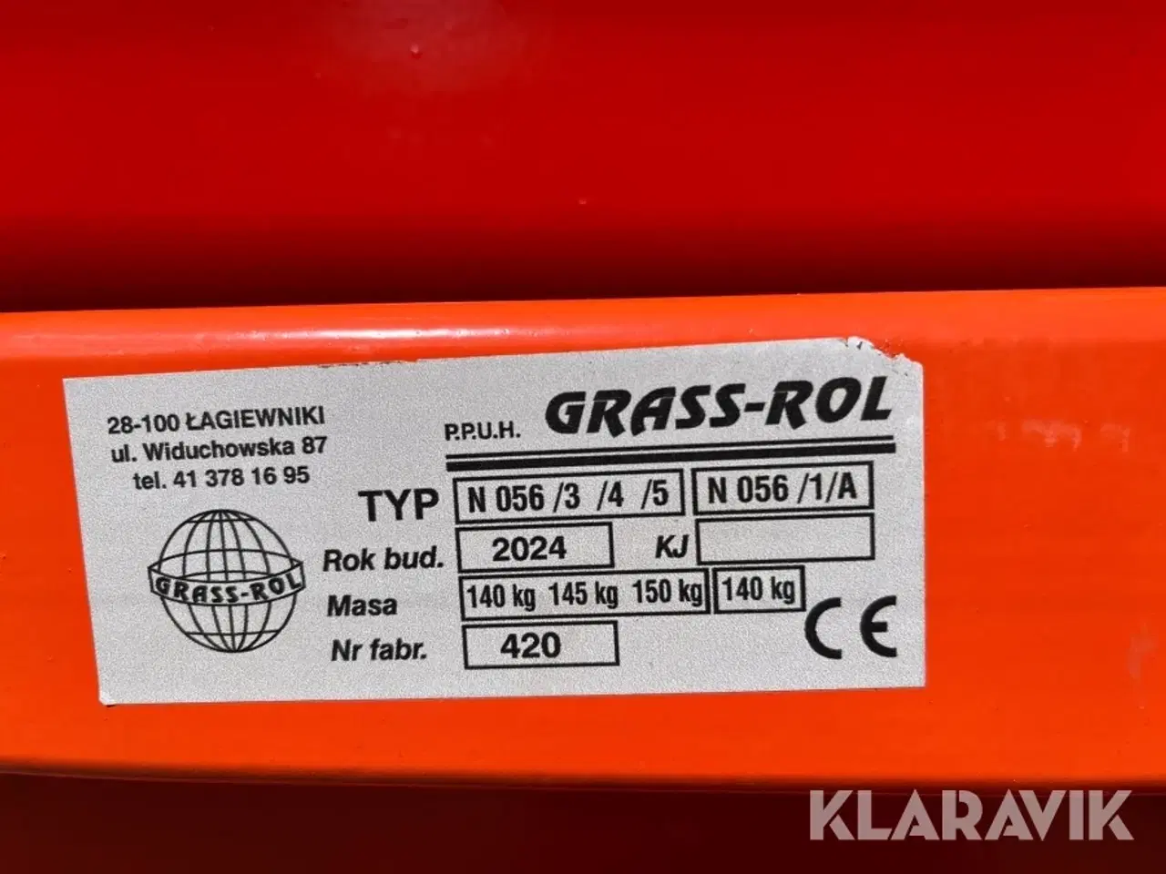 Billede 5 - Gødningsspreder Grass-Roll