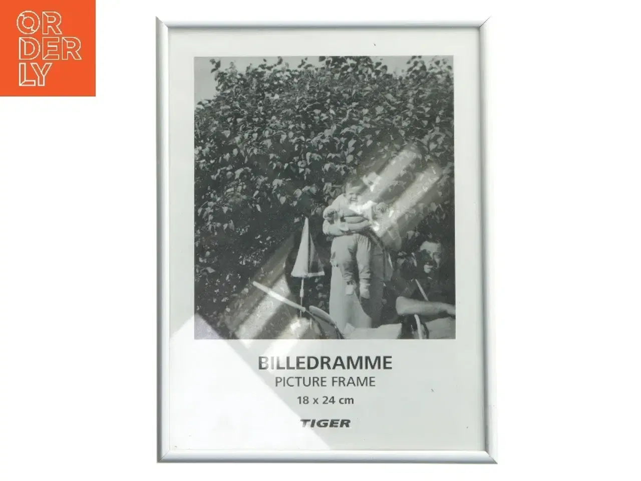 Billede 1 - Sølv billede ramme fra Tiger (str. 18x24 cm)