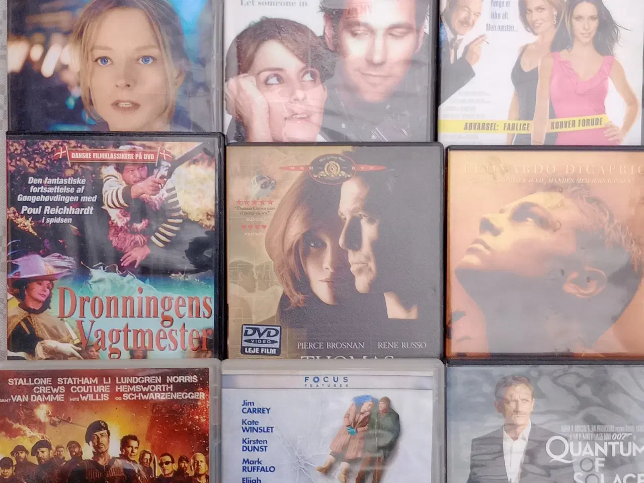 Billede 1 - 10 stk.Gode DVD film som nye. Sælges samlet.