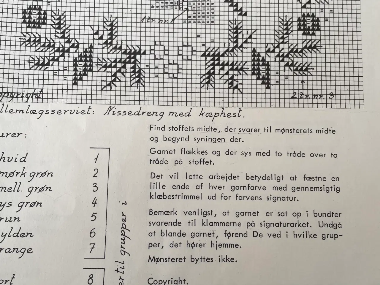 Billede 1 - Eva Rosenstand Nissedreng med kæphest