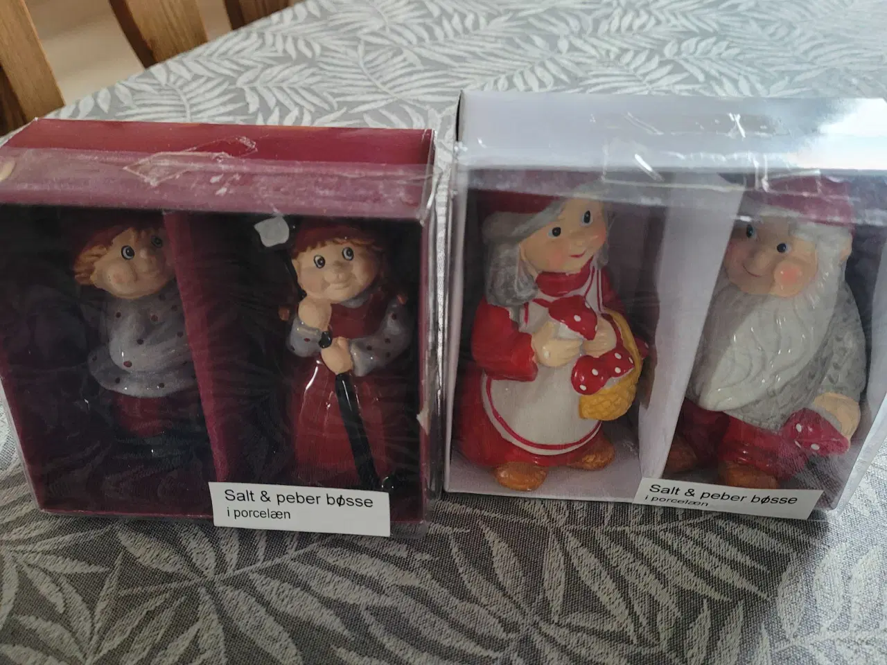 Billede 3 - Salt og peber sæt julemotiver 