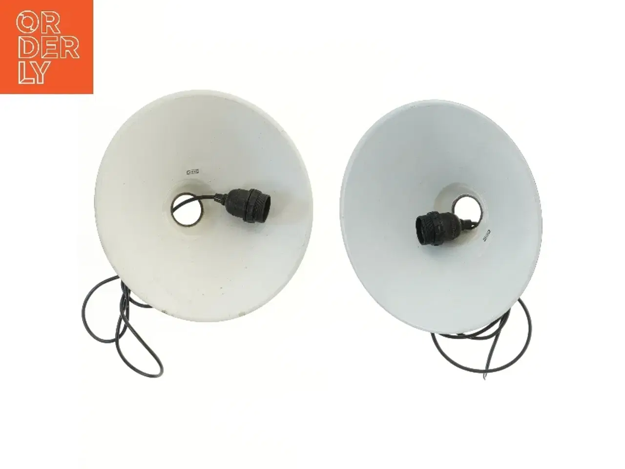 Billede 2 - Sort metal pendellampe fra IKEA (str. Ø 30 cm)