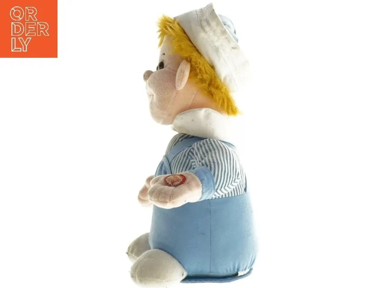 Billede 2 - Blå og hvid stofdukke