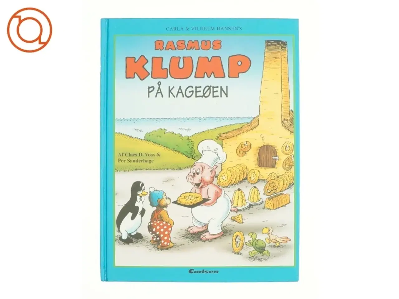 Billede 1 - Rasmus Klump på kageøen af Carla & Vilhelm Hansen (Bog)