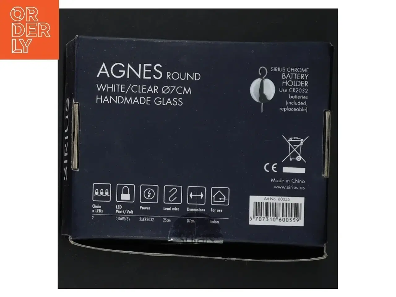 Billede 4 - Sirius AGNES round LED lyspære fra Sirius (str. Ø 8 cm)