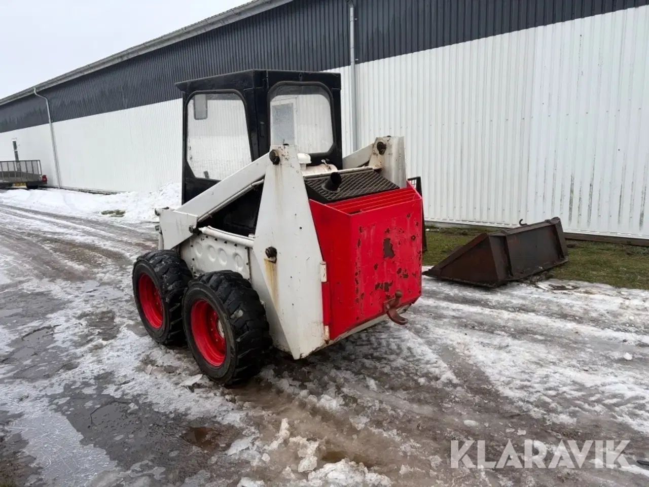Billede 3 - Minilæsser Bobcat 721 med tilbehør