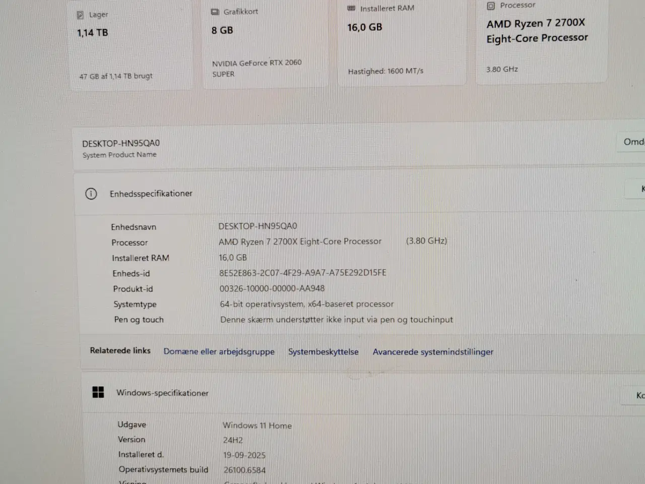 Billede 5 - gaming PC  Uden tilbehør (skærm,tastatur,mus)