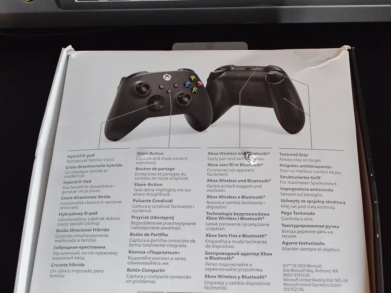 Billede 5 - Xbox Series trådløs controller carbon black