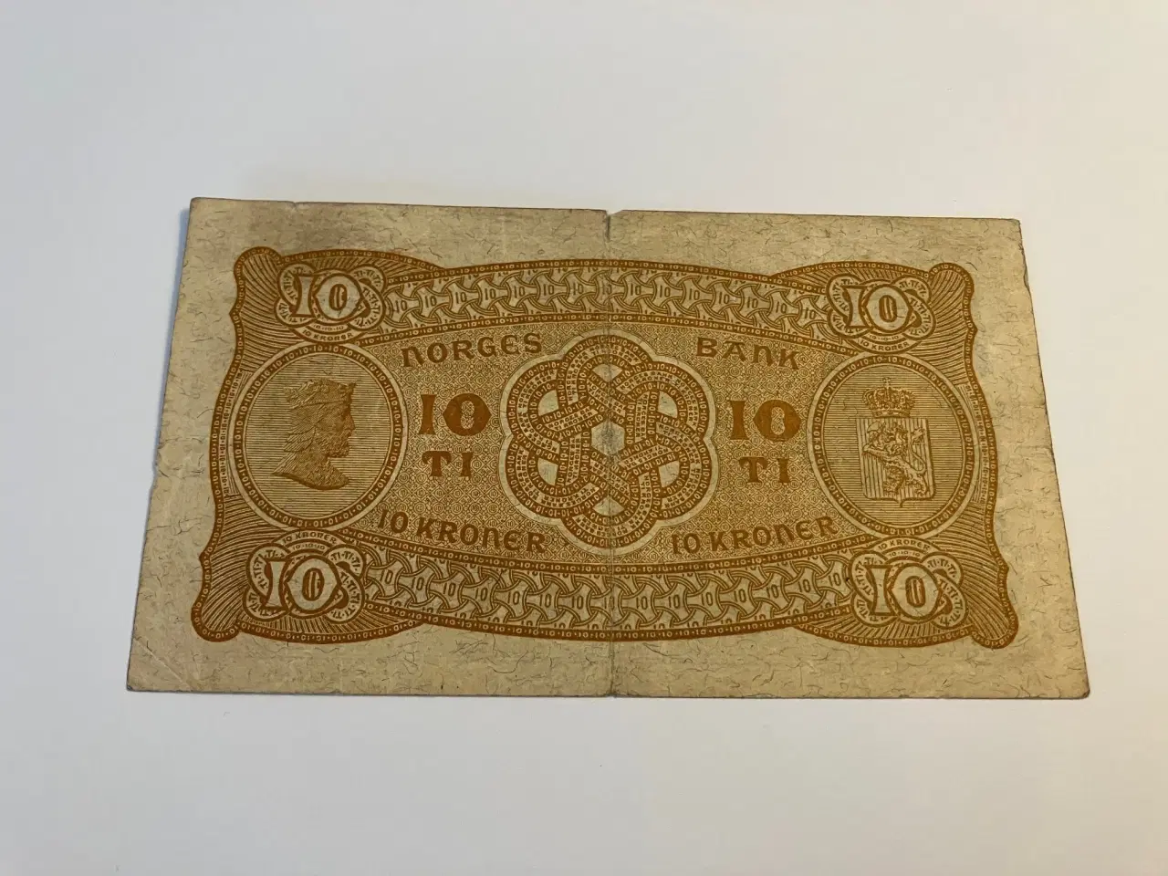 Billede 2 - 10 Kroner 1940 Norge