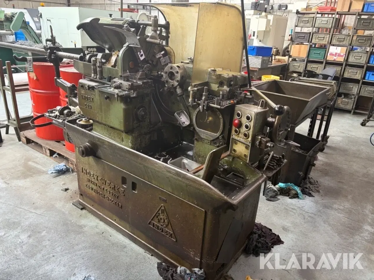 Billede 4 - Drejebænk Index C29 automat