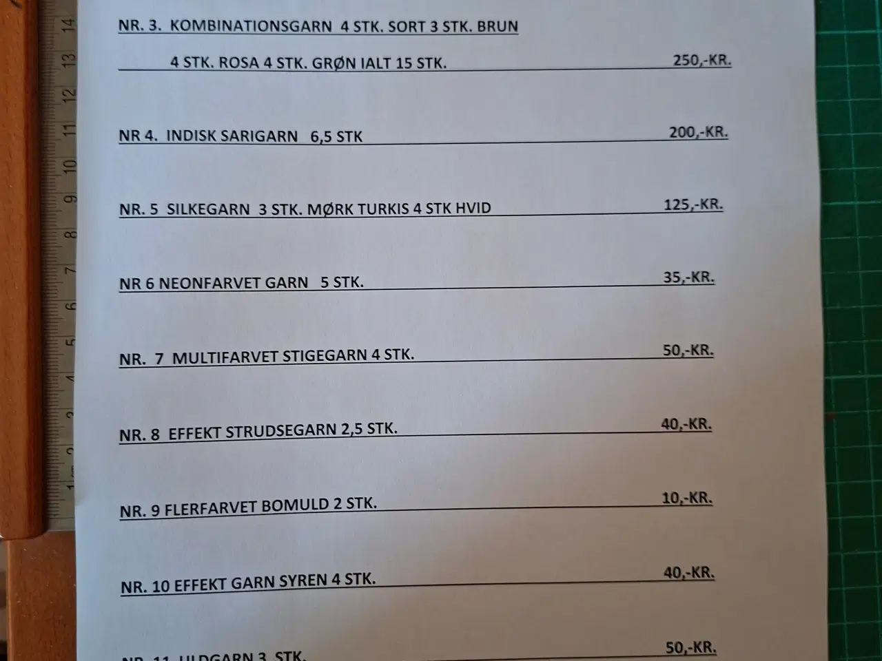 Billede 3 - Diverse garner sælges se prisliste