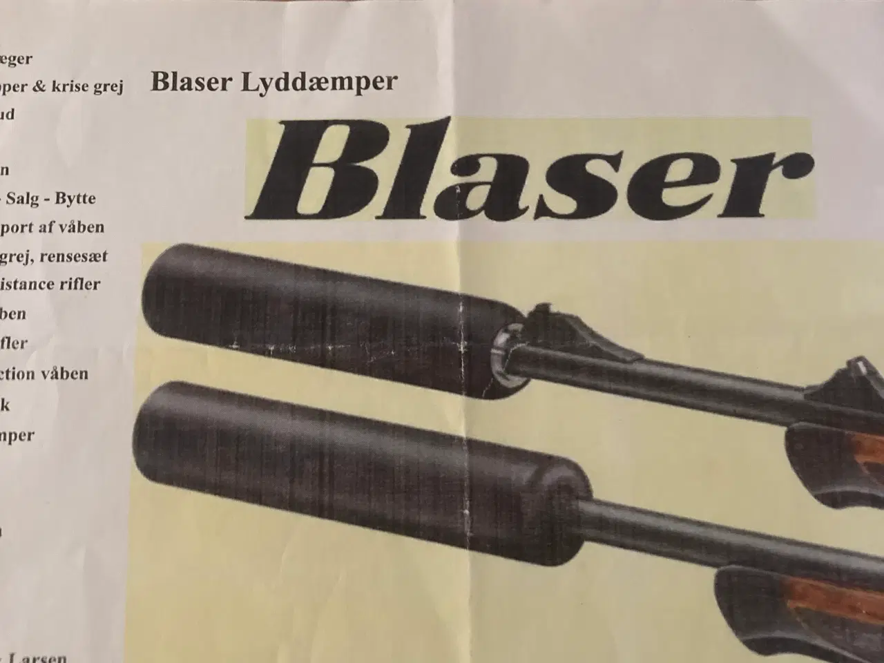 Billede 1 - Frontmonteret Lyddæmper Til Blaser 3006