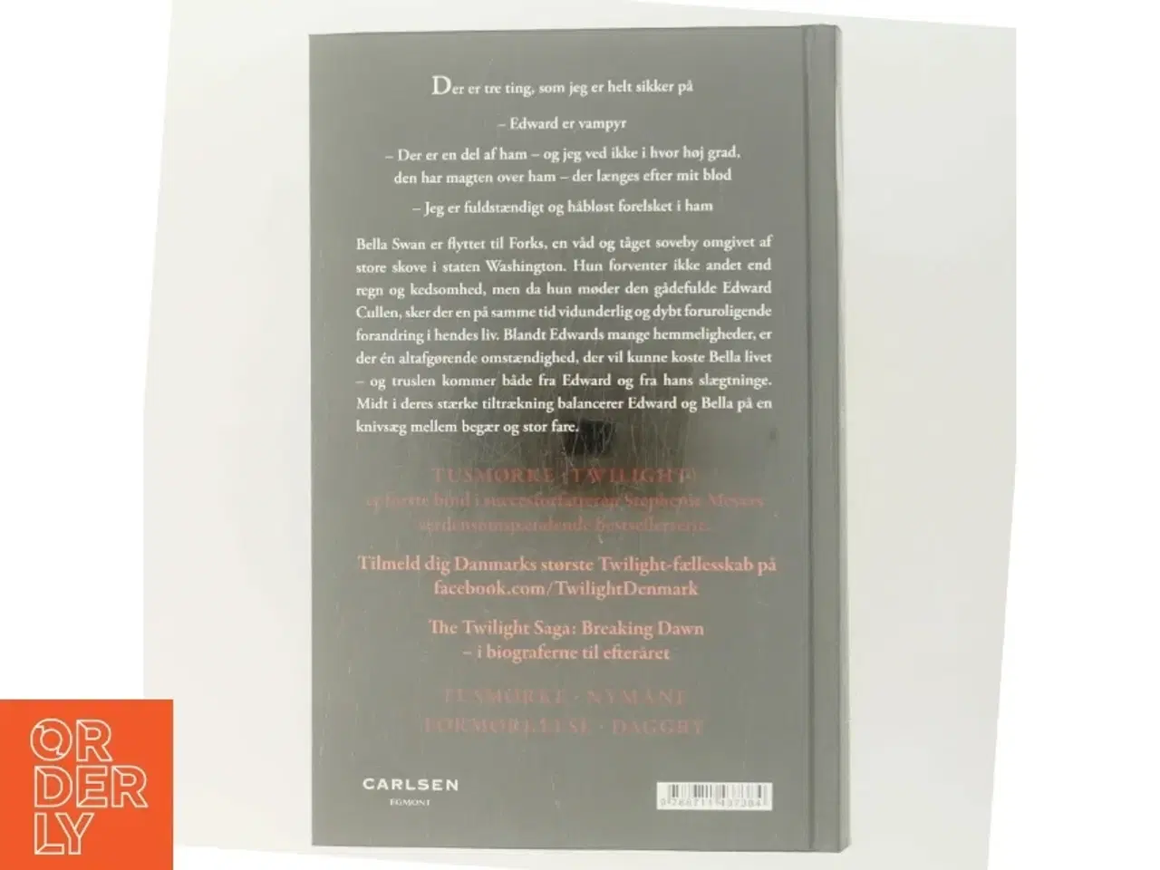 Billede 3 - Tusmørke af Stephenie Meyer (Bog)