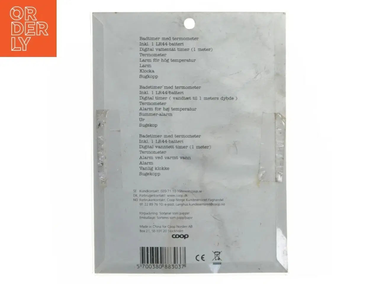 Billede 2 - Badetime and termometer