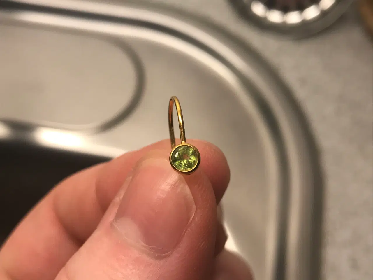 Billede 3 - Heartpieces Jewelry øreringe m. peridoter