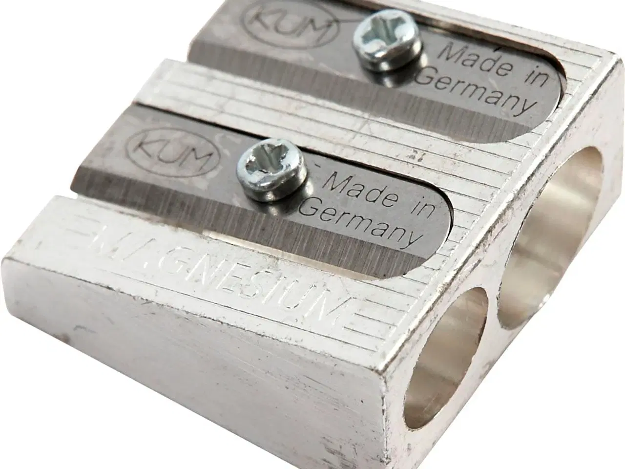 Billede 1 - Dobbelt blyantspidser i metal til 8-11 mm blyanter