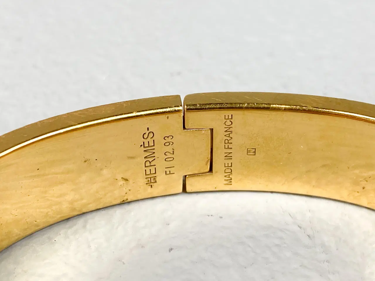 Billede 3 - Meget flot Hermès Clic Clac H-armbånd