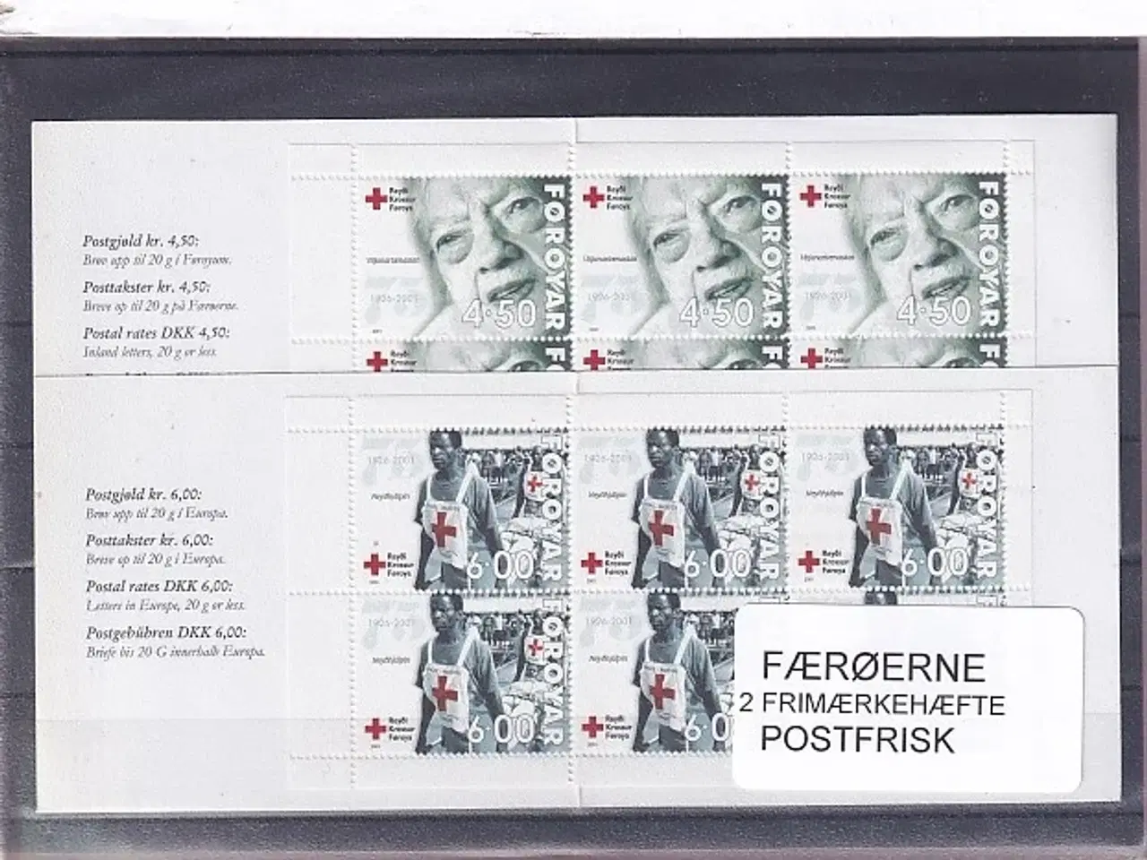 Billede 1 - Færøerne - 2 Frimærkehæfter - Postfrisk