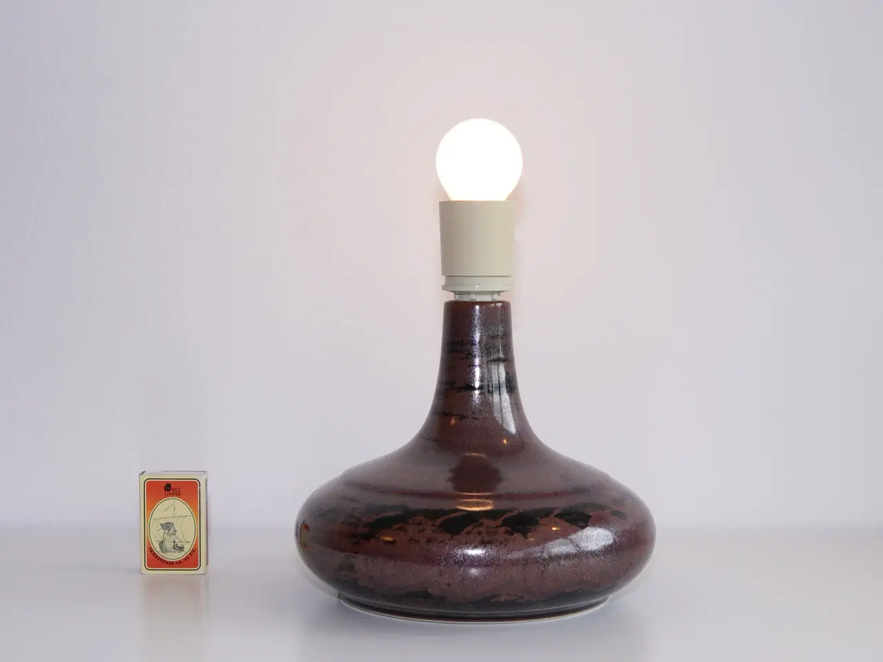 Billede 2 - Lampe / bordlampe i keramik fra Desiree Stentøj