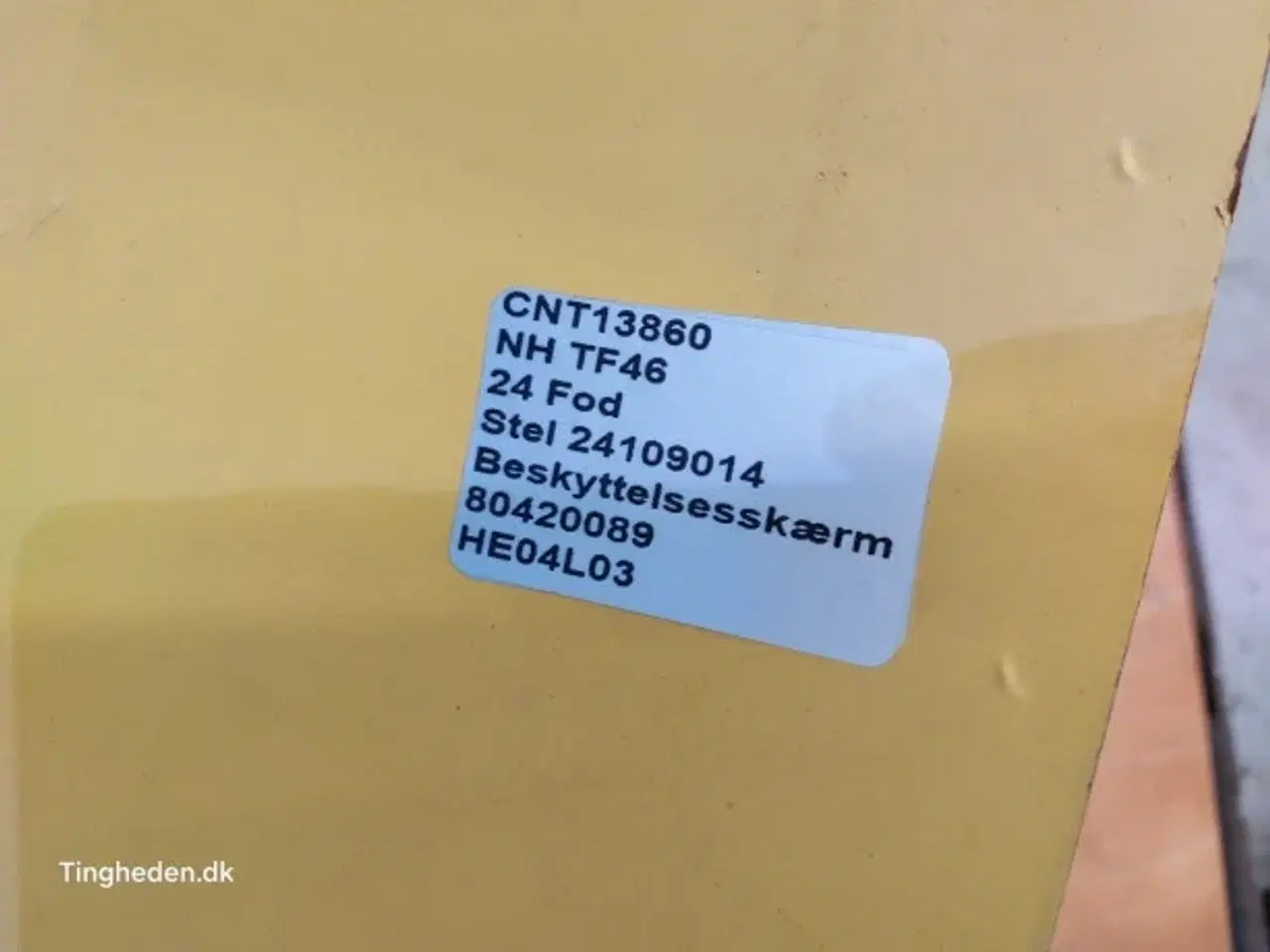 Billede 13 - New Holland TF46 Beskyttelsesskærm 80420089